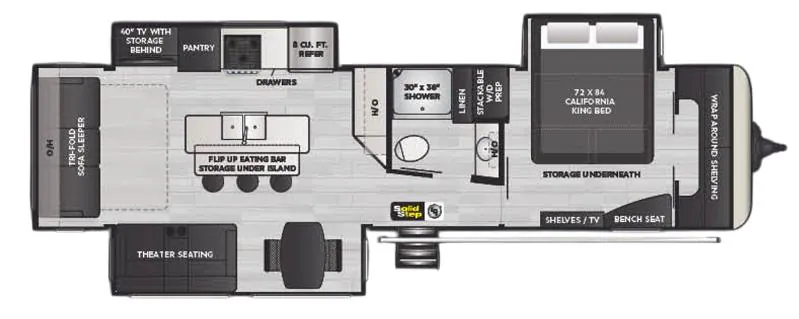 2021 Keystone Arcadia 370RL dealer photo 2 from Kunes RV