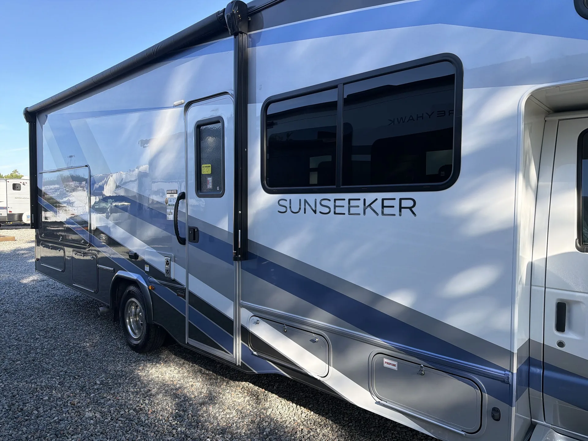 2027 Forest River Sunseeker 2860DS — campside