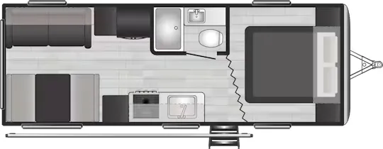 Keystone Springdale 222RDWE floor plan