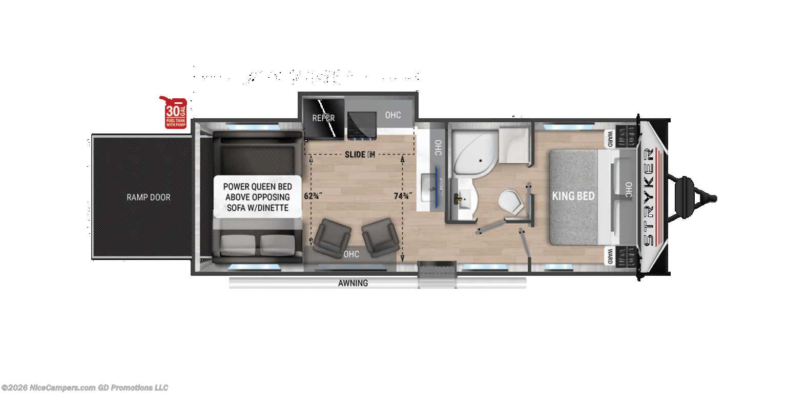 2021 Cruiser RV Stryker ST-2613 - Photo 3