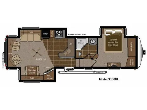 2011 Keystone Montana 3100RL