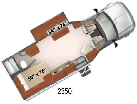 Phoenix Cruiser 2350 floor plan
