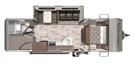 Dutchmen Aspen Trail LE 26BH floor plan