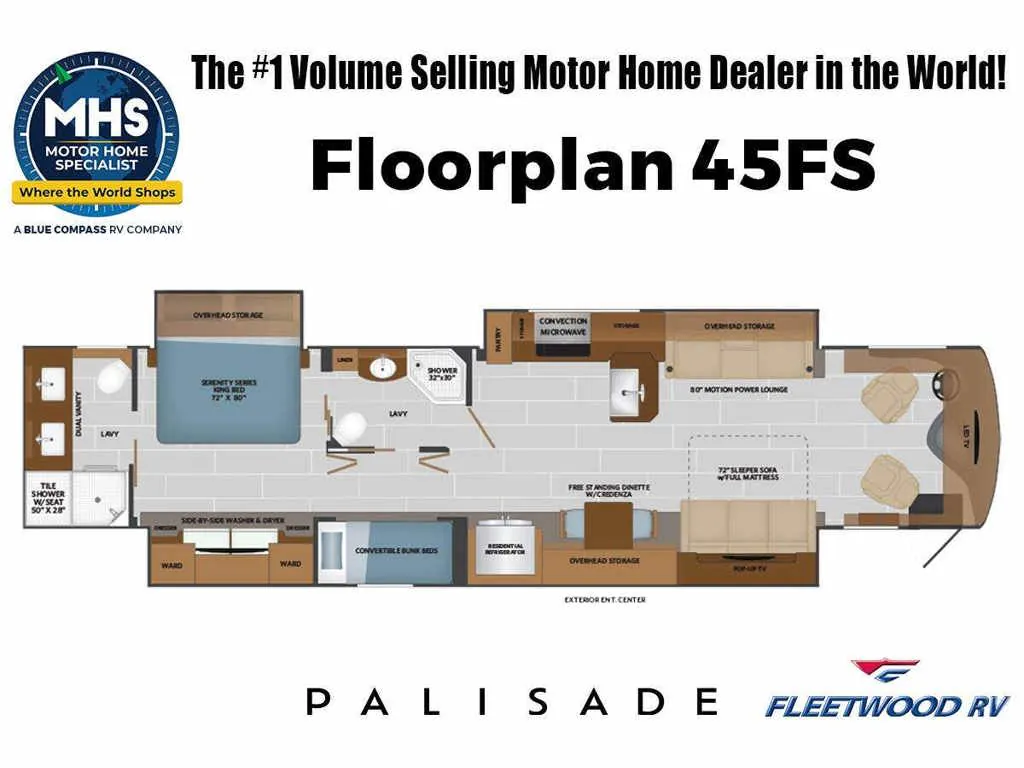 2027 Fleetwood Palisade 45FS - Photo 3