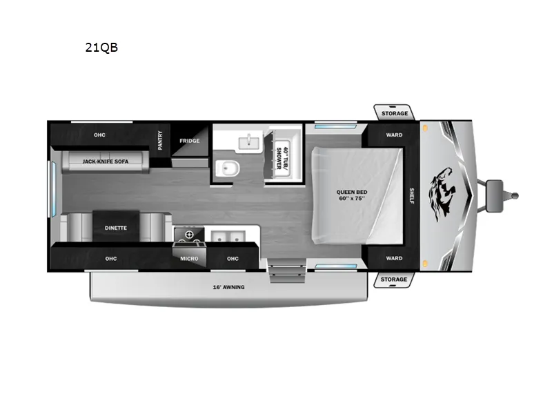 2026 Open Range Open Range Colt 21QB floor plan