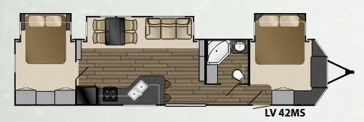 Heartland Lakeview 42 MS floor plan
