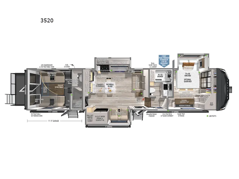 2026 Brinkley Model G 3520 floor plan