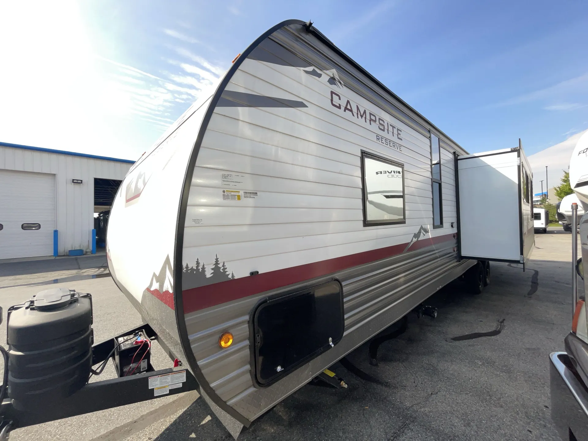 2027 Forest River Campsite Reserve 29TJ — campside