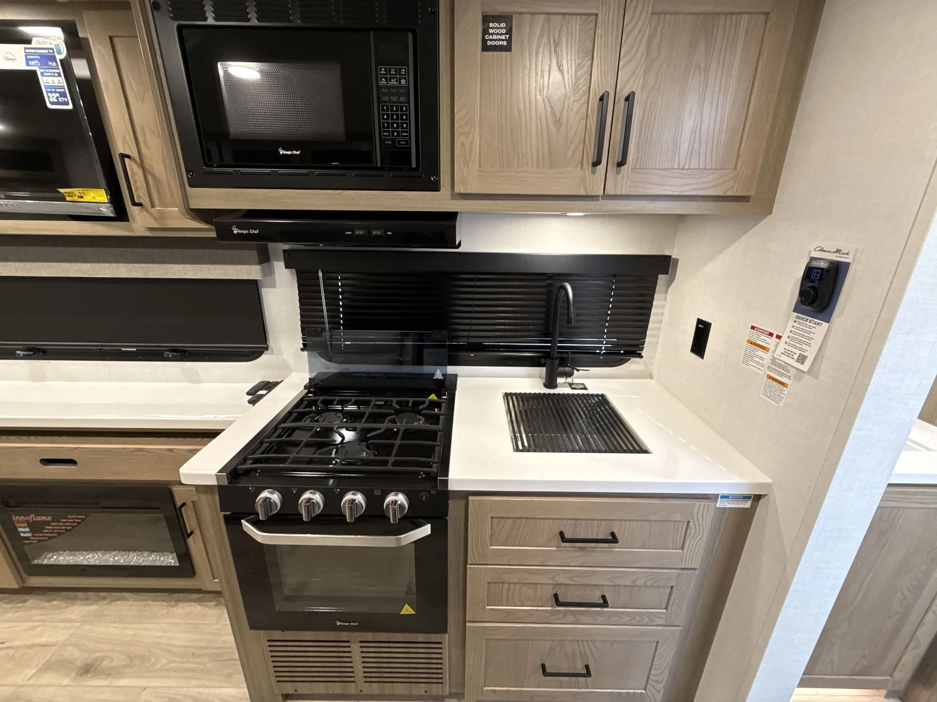 2027 Forest River Rockwood Mini Lite 2524FBT — fridge open