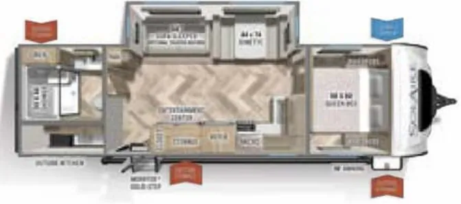 Palomino Solaire 258RBSS exterior