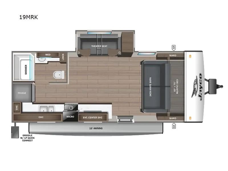 2024 Jayco Jay Feather 19MRK - Photo 3