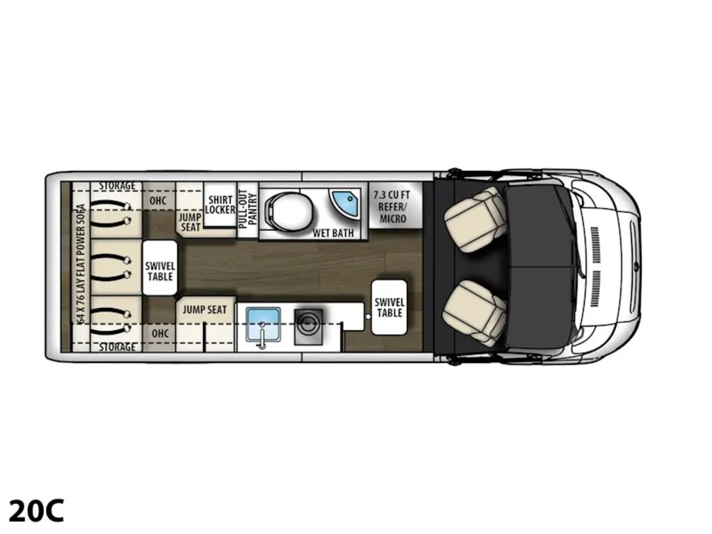 2026 Coachmen Nova 20C - Photo 3