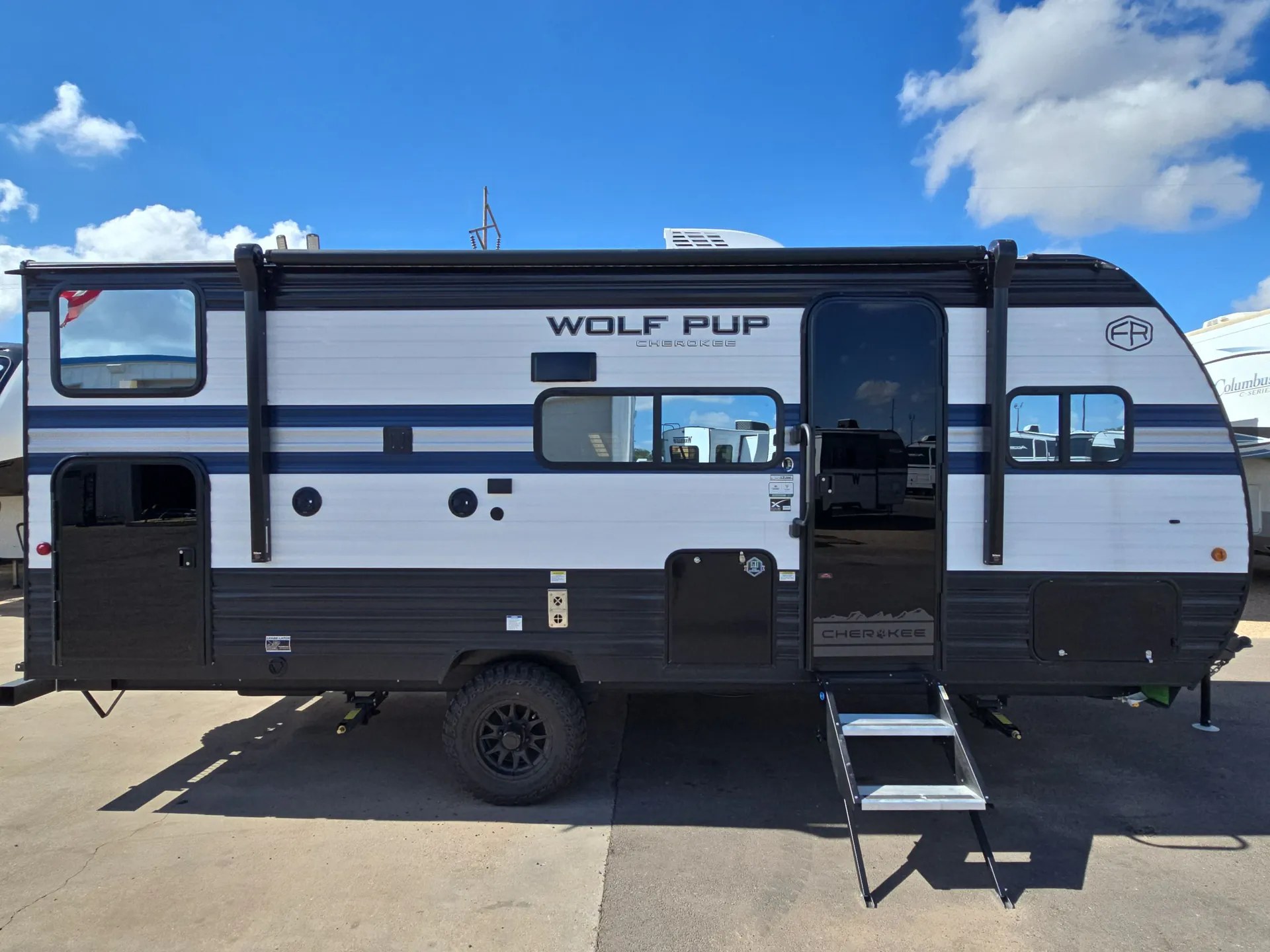 2027 Forest River Cherokee Wolf Pup 17JW — campside