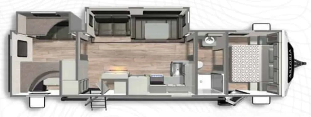 Dutchmen Astoria 3203BH floor plan