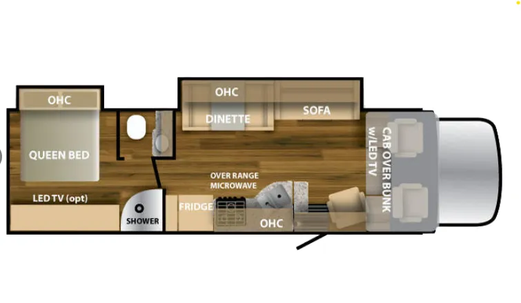 Nexus Triumph SC 32TSC floor plan