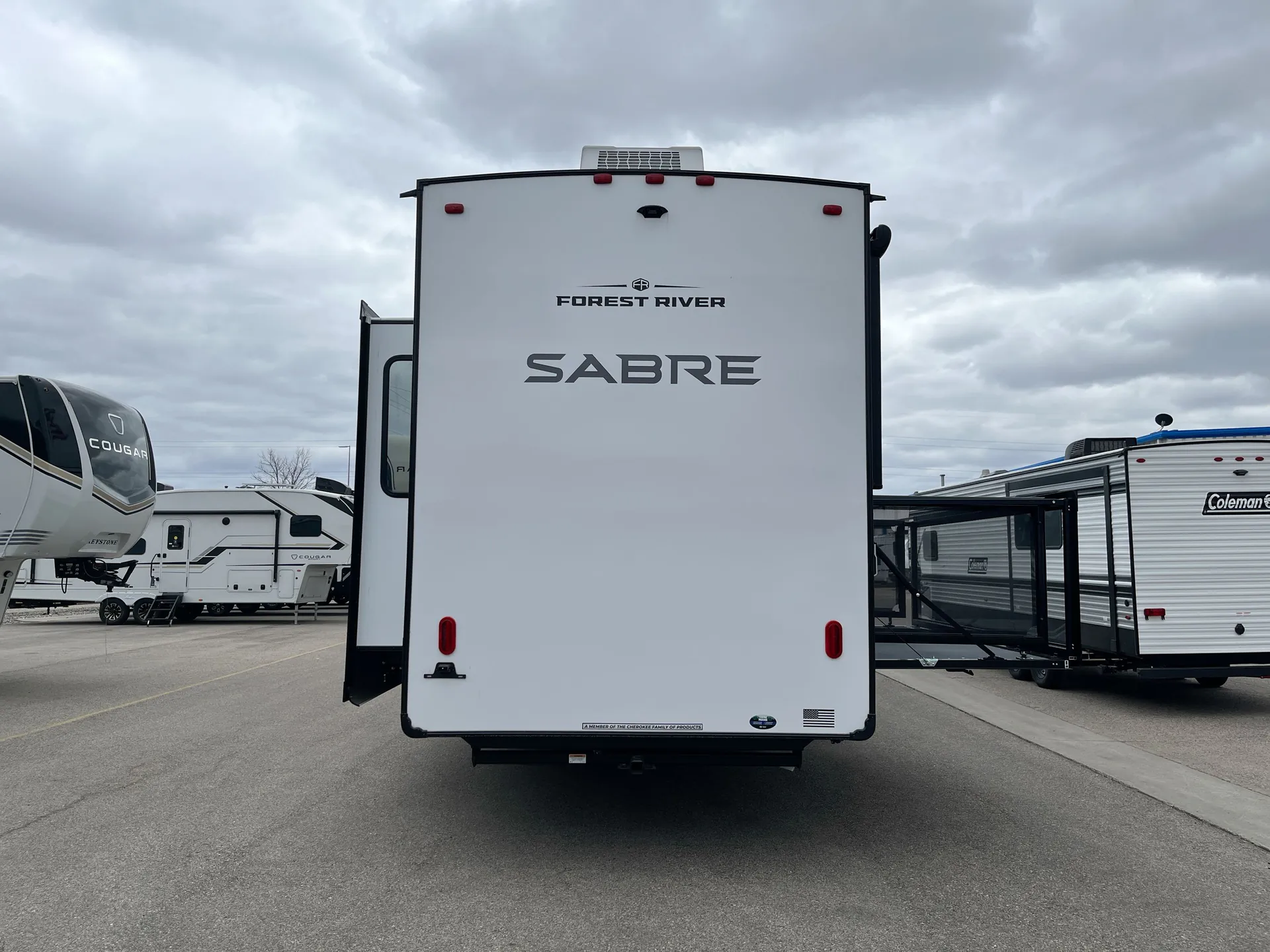 2026 Forest River Sabre 33RLP — backside
