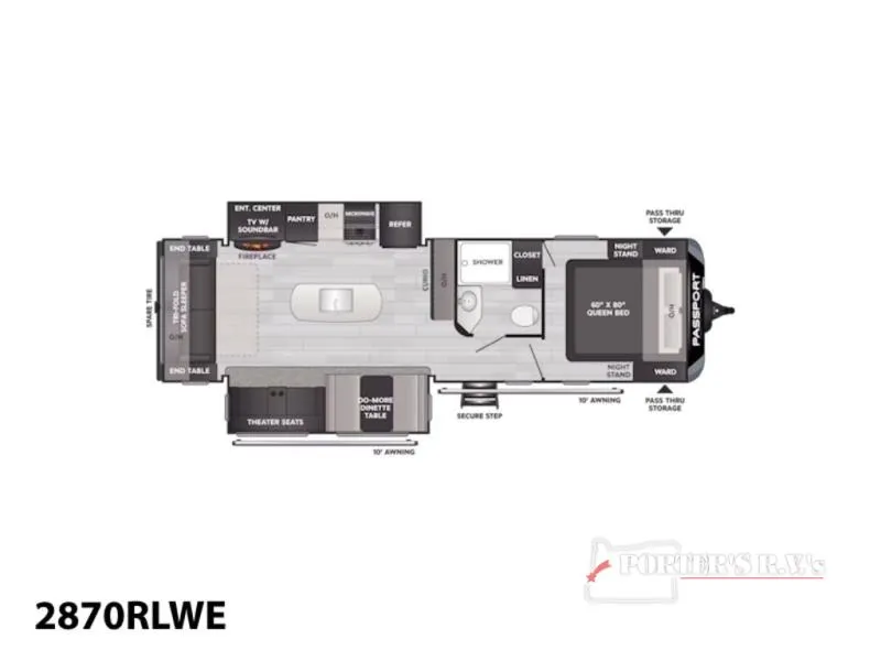2026 Keystone Passport 2870RL - Photo 3