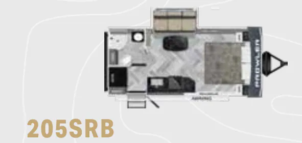 Heartland Prowler 205SRB floor plan