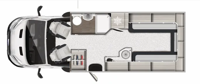 Auto-Trail F-Line F68 floor plan