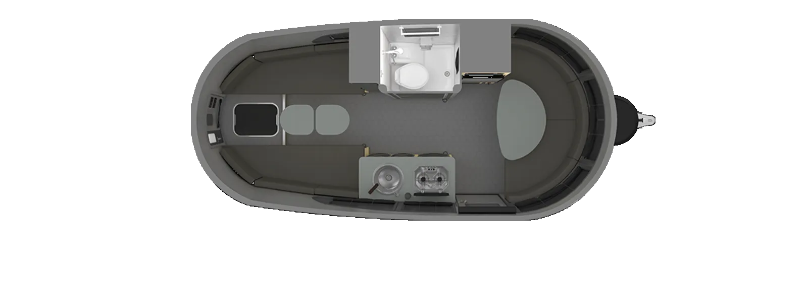 Airstream REI Special Edition 20X floor plan
