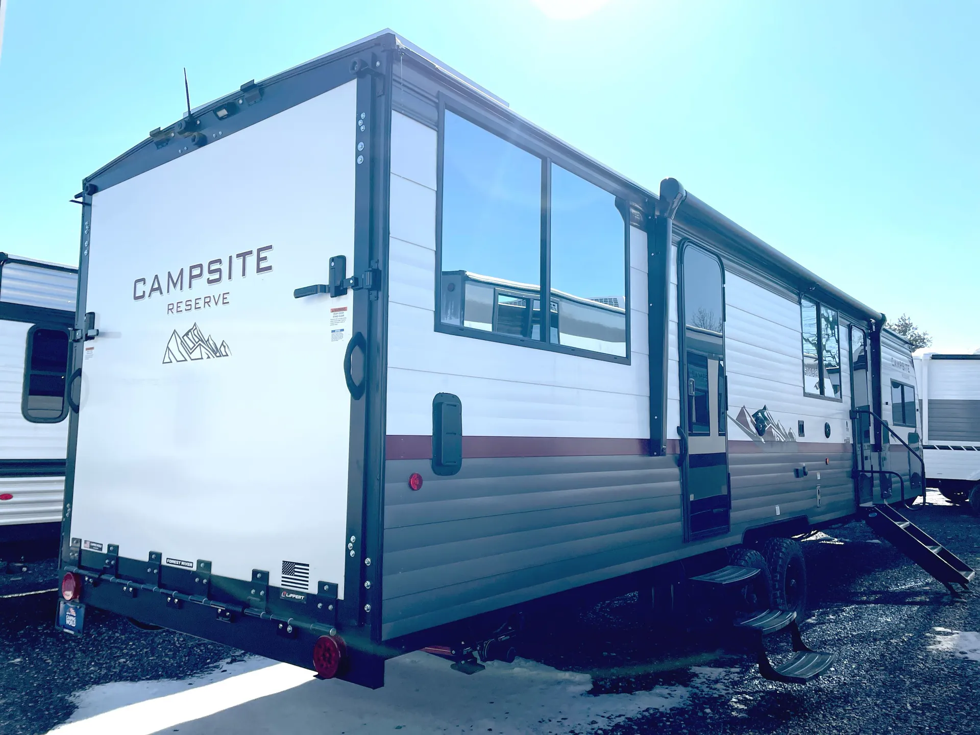 2026 Forest River Campsite Reserve 28SW — campside