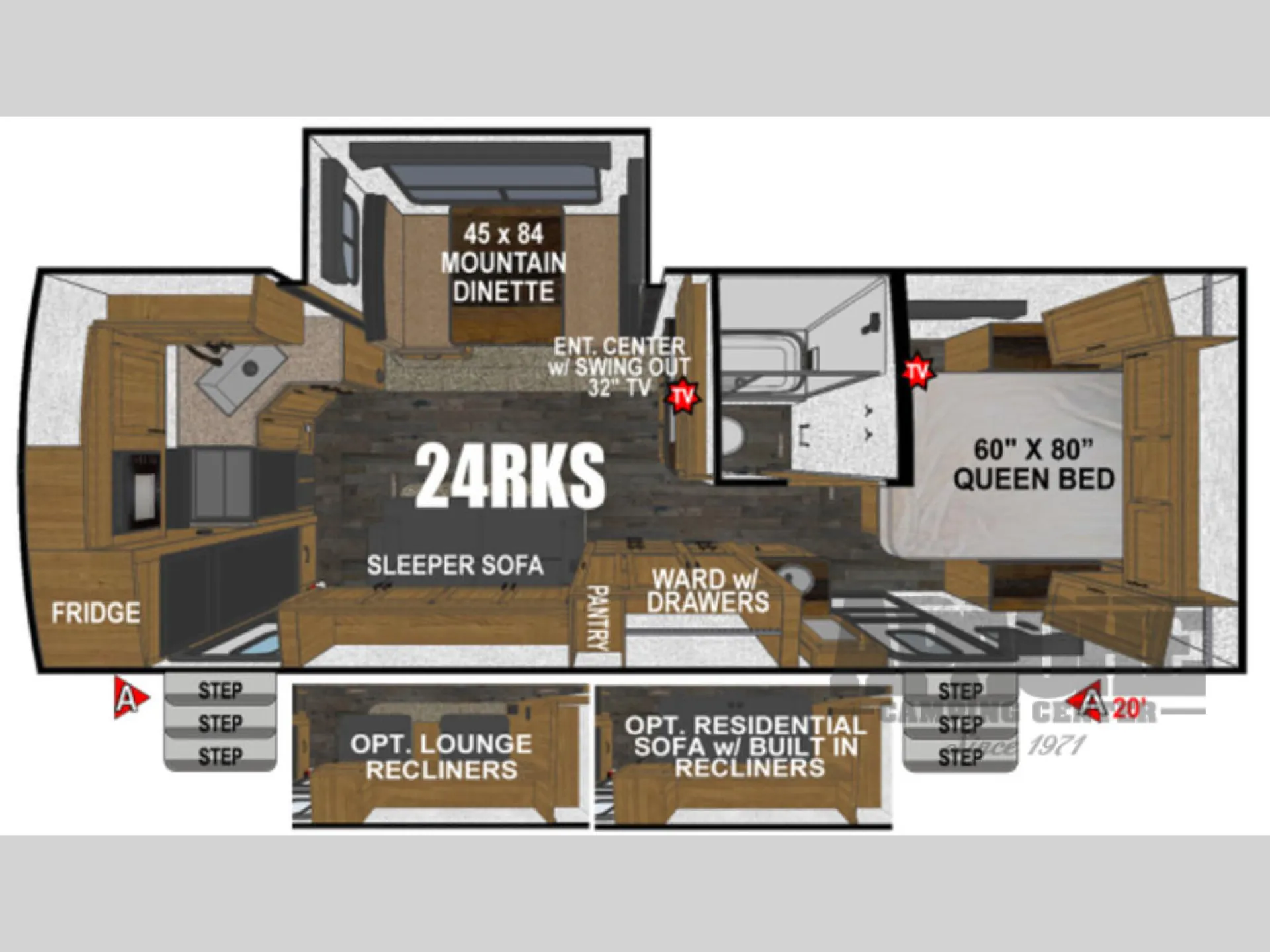 2027 Outdoors RV Trail Series 24TRX - Photo 3