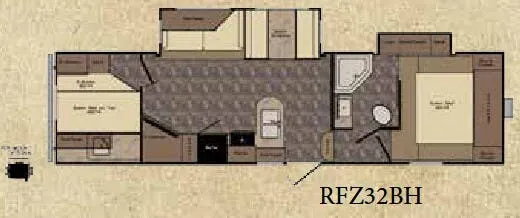 CrossRoads Rezerve RFZ32BH floor plan