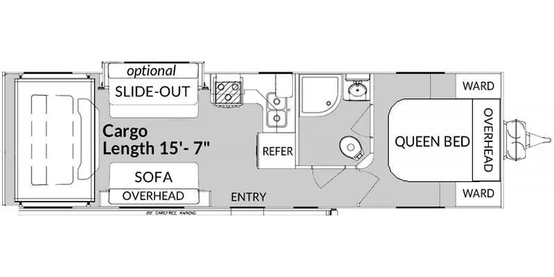 Genesis Supreme Blazen 2715FS Prime floor plan