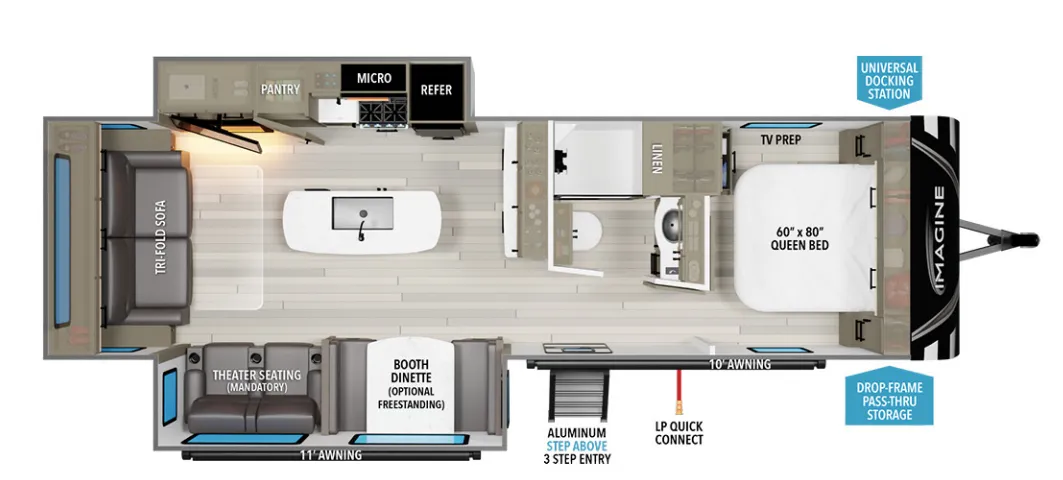 Grand Design Imagine 2970RL exterior