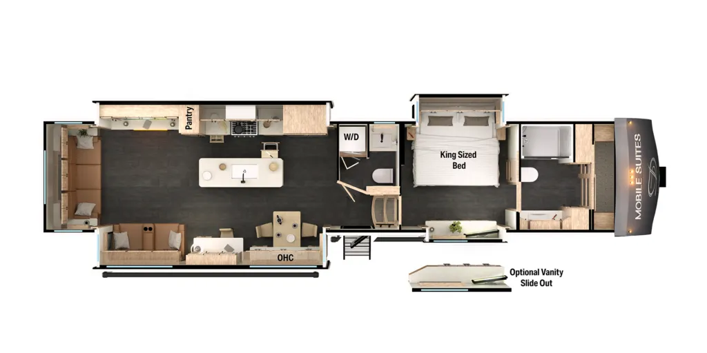 DRV Mobile Suites MS Houston floor plan