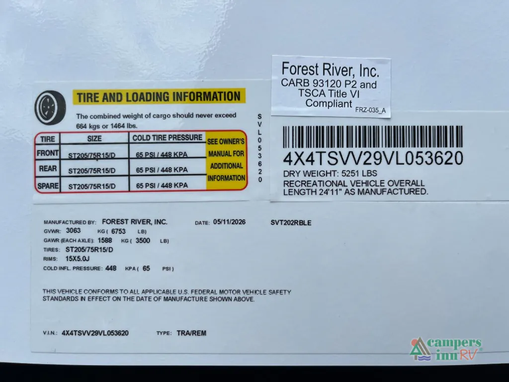2027 Forest River Surveyor Legend 202RBLE, Photos photo 36