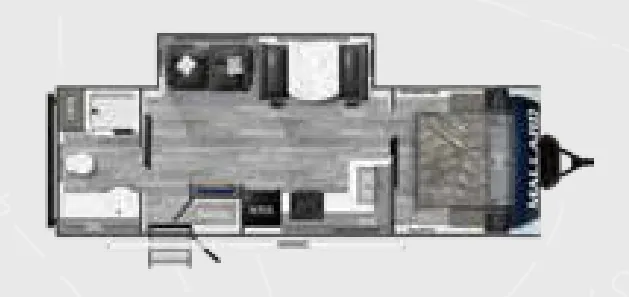 Heartland Mallard M260 floor plan