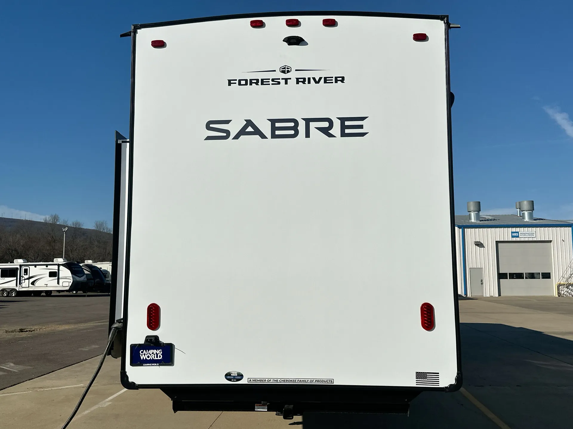 2026 Forest River Sabre 37FLH — backside