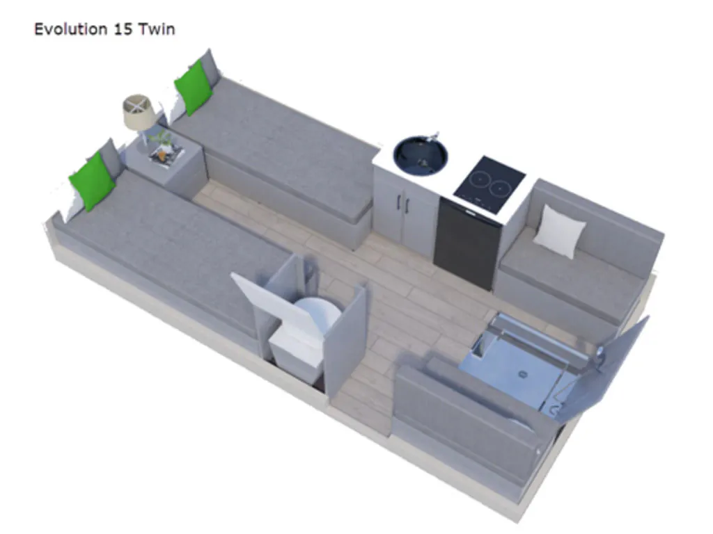 2027 Aliner Evolution 15 TWIN BED - Photo 3
