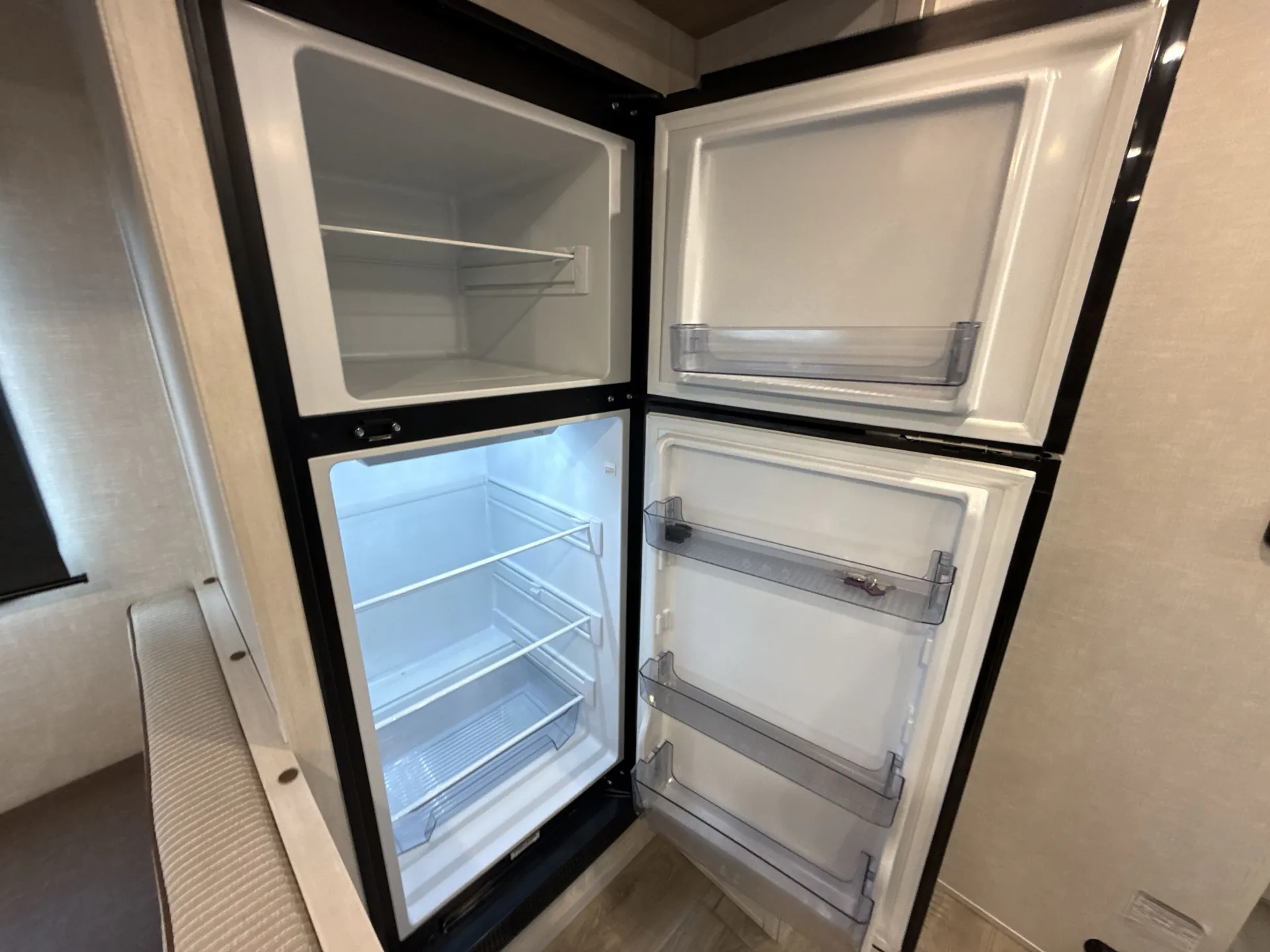2024 Forest River Surveyor Legend 260BHLE — fridge open
