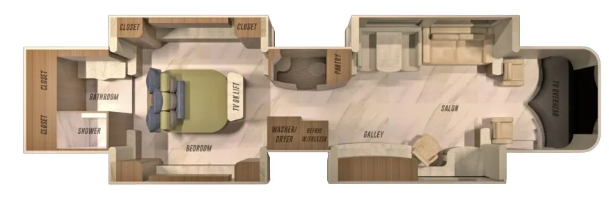 Newell P50 P50 F 4 floor plan