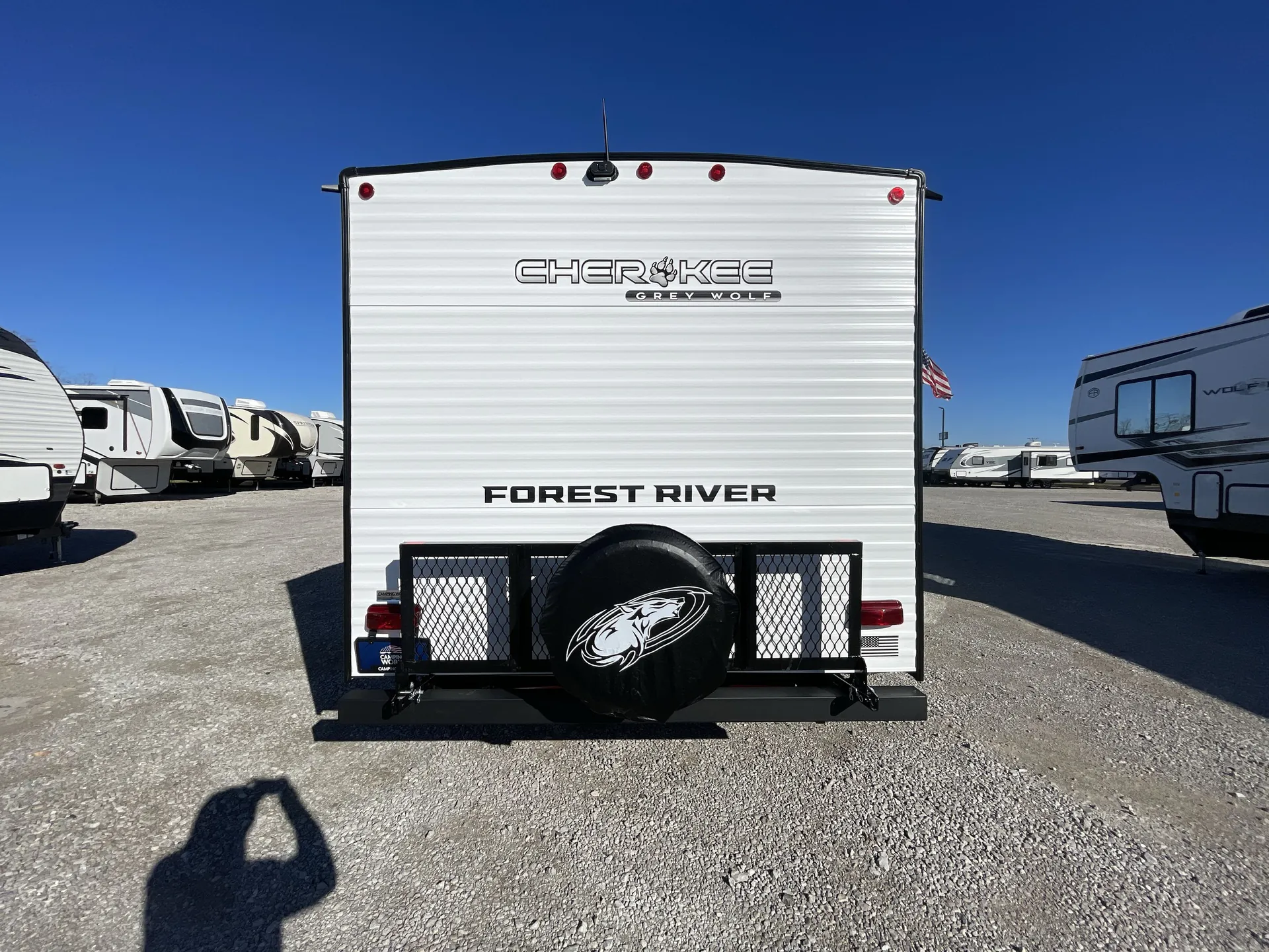 2026 Forest River Cherokee Grey Wolf 26DJSE — backside