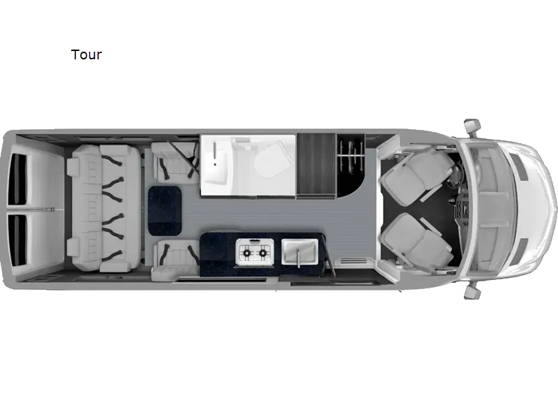 2026 Grech RV Strada-ion AWD TOUR - Floor plan