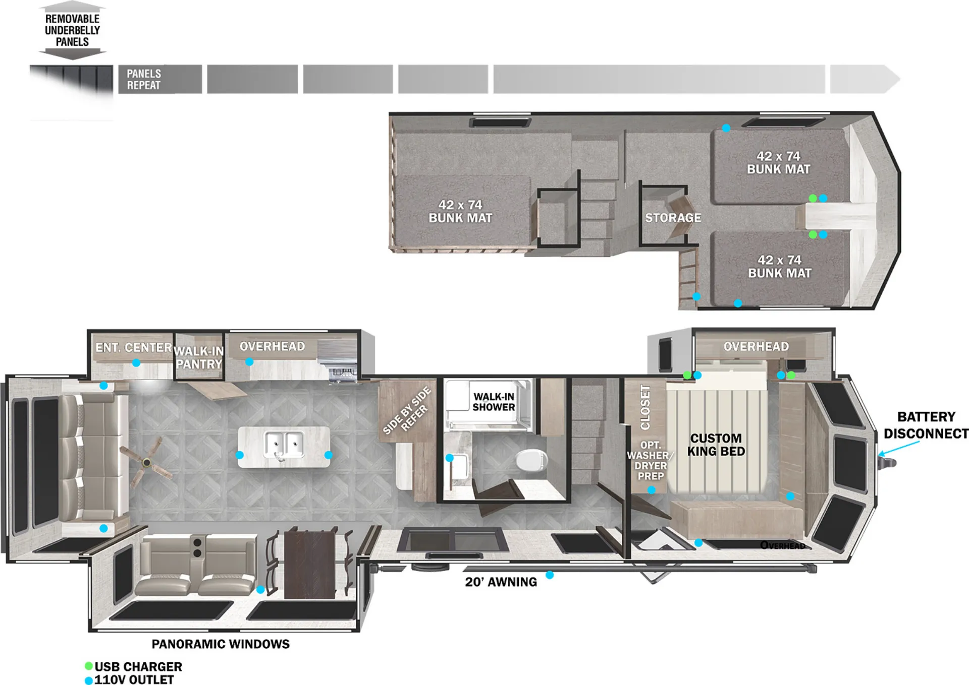 2023 Forest River Salem Villa Grand 42DL - Photo 2