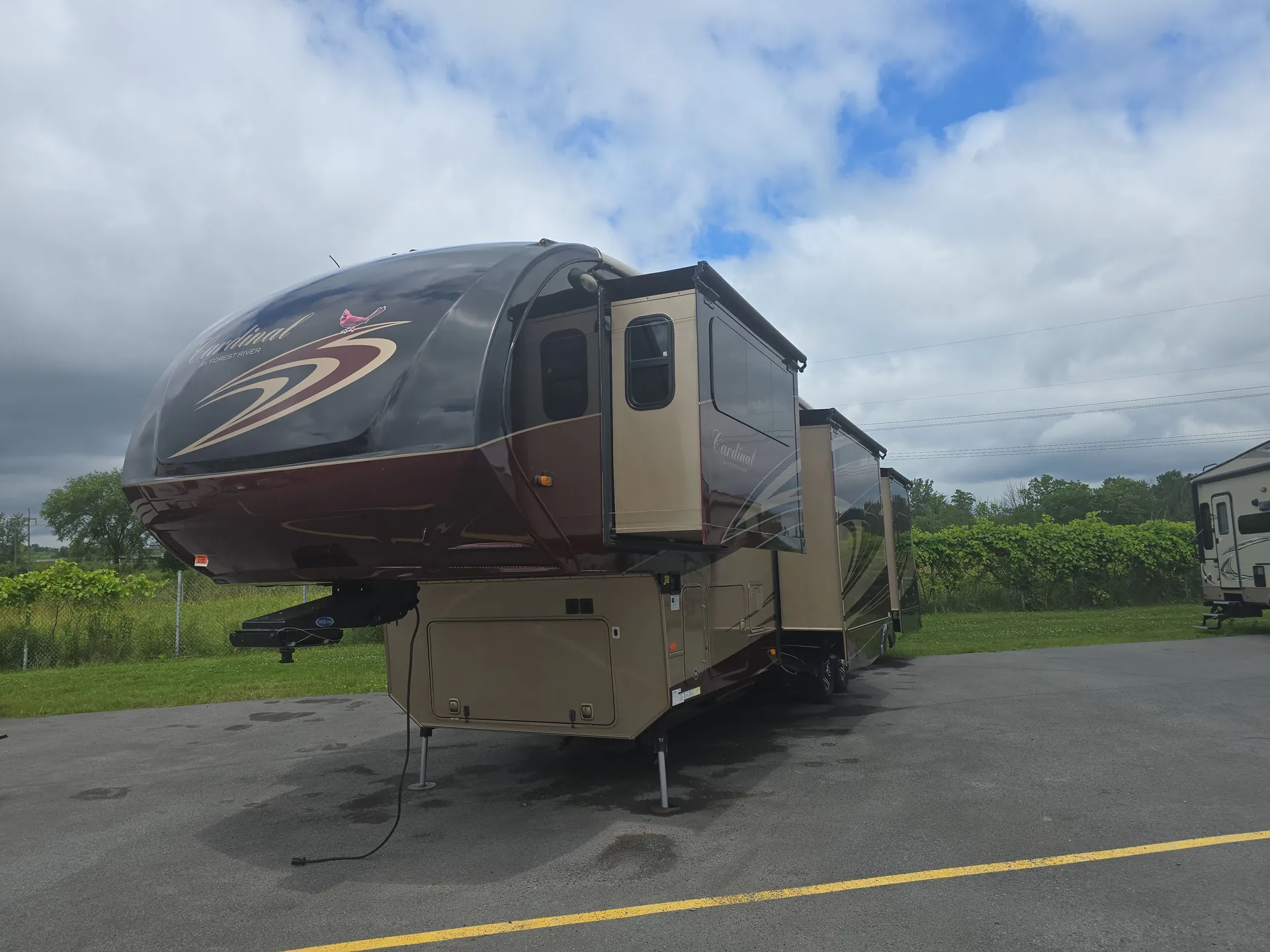 2016 Forest River Cardinal 3825FL — campside