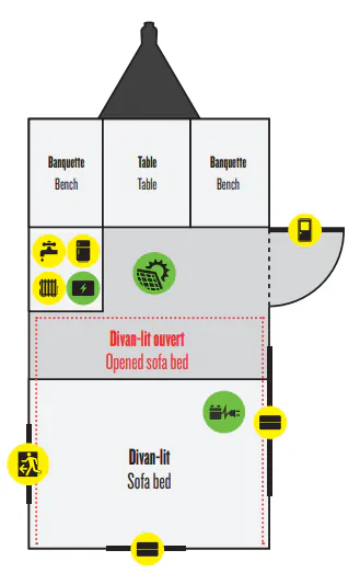ProLite 12V Base floor plan