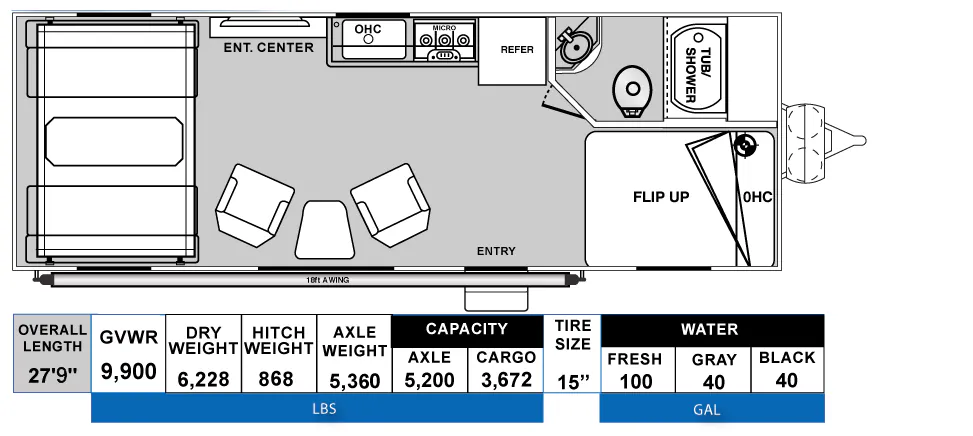 Genesis Supreme MGM M2215SSXL floor plan