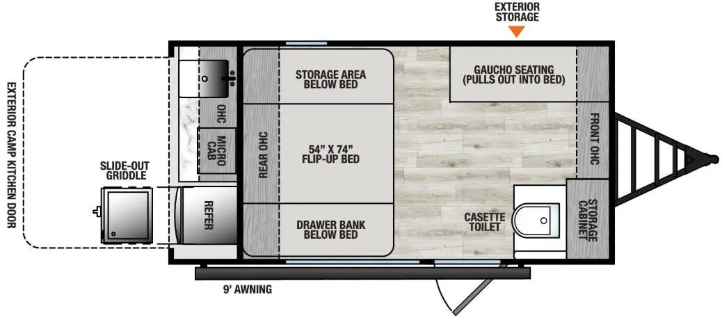 Coachmen Clipper ROK 12000ROK floor plan