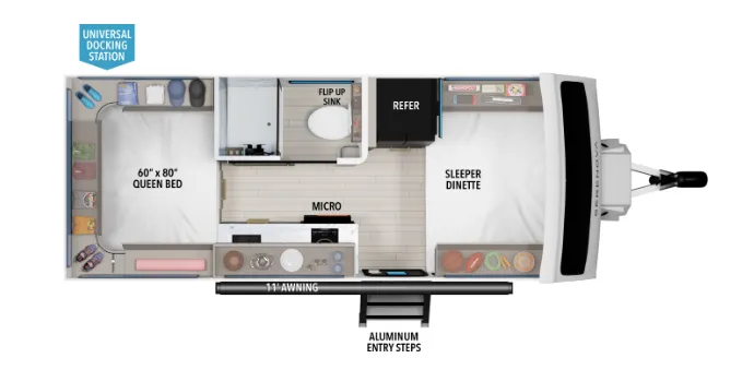 2026 Grand Design Serenova 160LG - Floor plan
