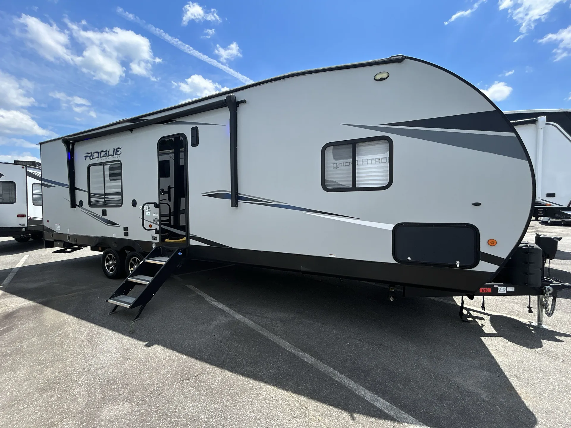 2021 Forest River Vengeance Rogue 26V — campside