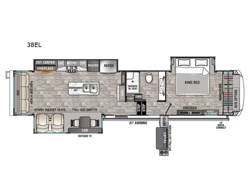 2020 Forest River Cedar Creek Champagne Edition 38EL, Photos photo 2