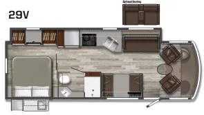 Winnebago Vista 29V floor plan