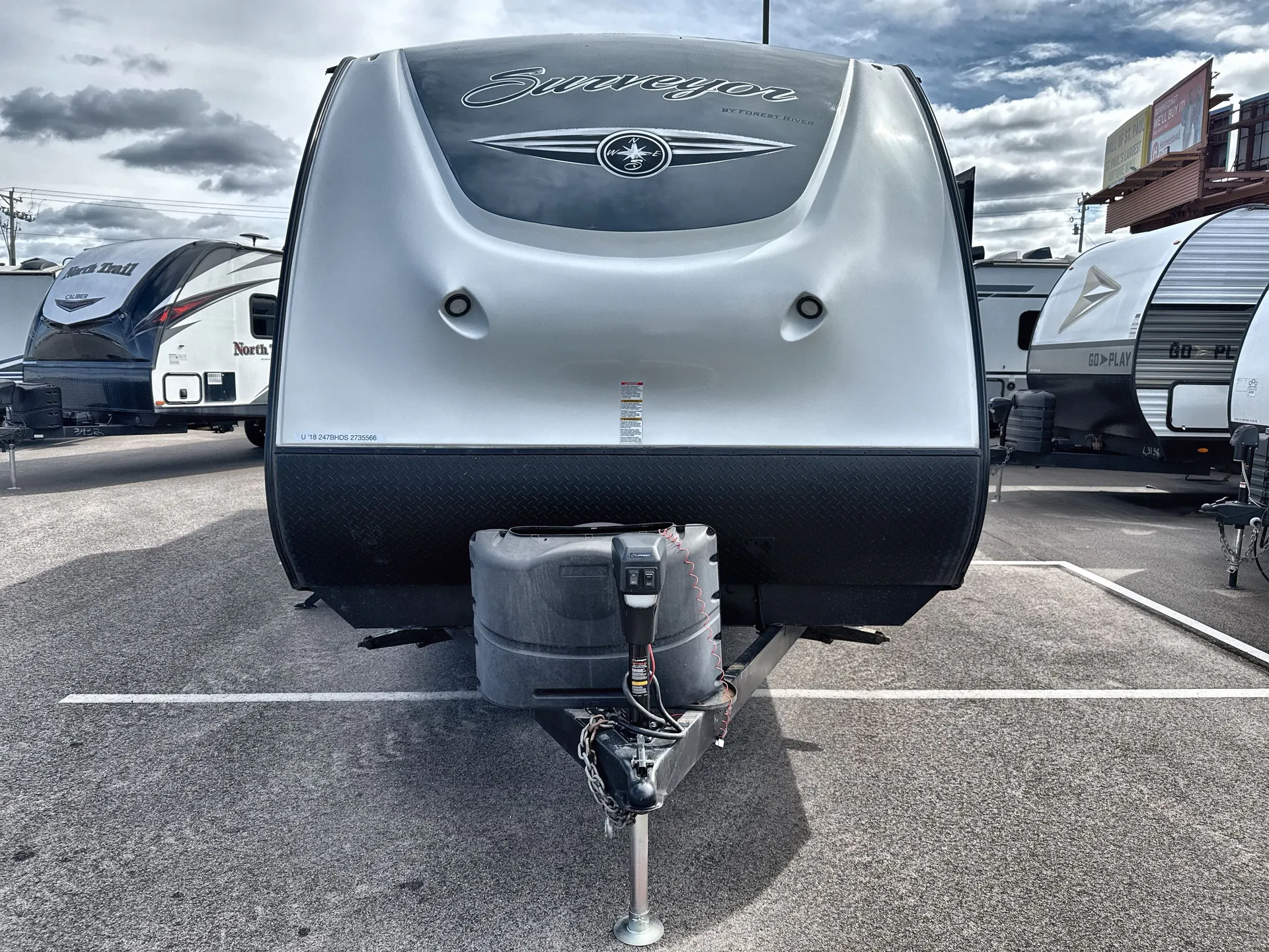 2018 Forest River Surveyor 247BHDS — front