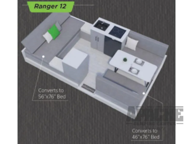 2026 Aliner Ranger 12 - Photo 2