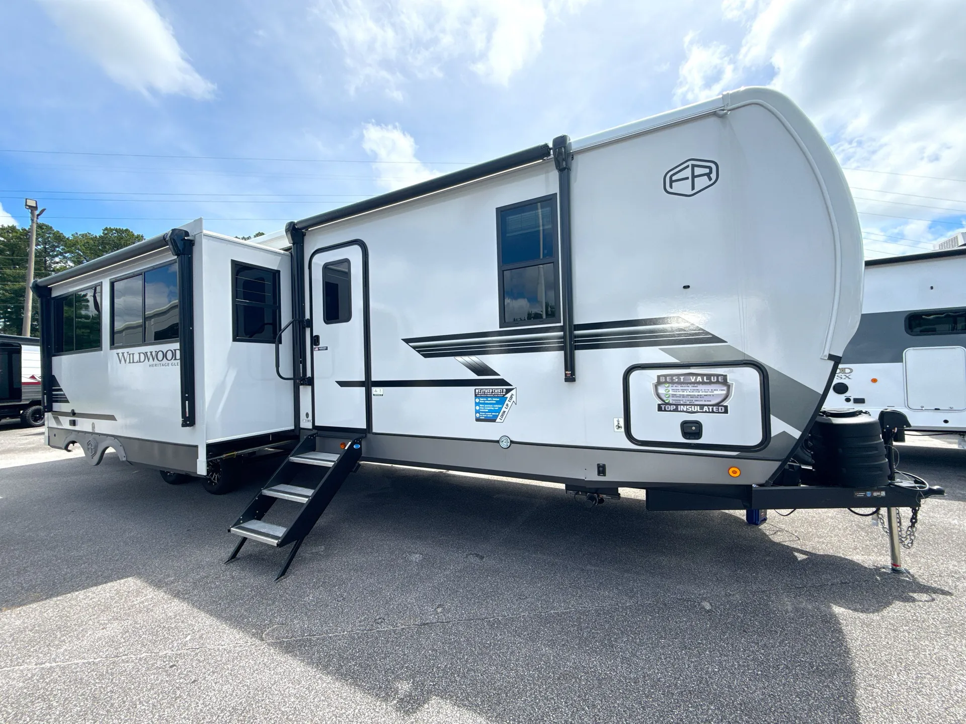 2027 Forest River Wildwood Heritage Glen 310BHI — campside